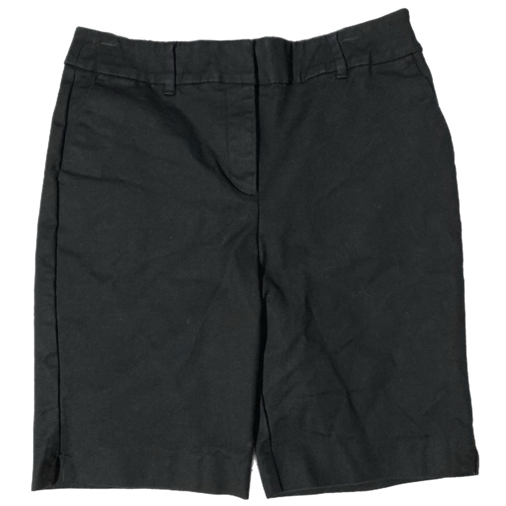 BODEN Chino Shorts Black Tag says size 4, 9". 15033